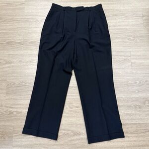 Brooks Brothers stretch Black Wool Trousers 14